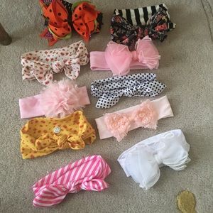 Set of 10 head bands